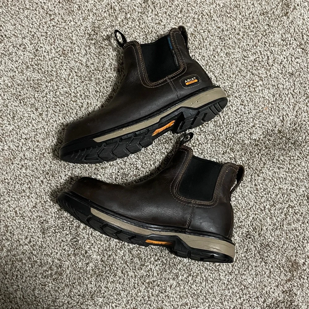 Ariat Chelsea Waterproof Steel Toe Work Boot